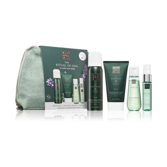 RITUALS JING SET BC 70ML+DRY OIL 50ML+PILLOW & BODY MIST 20ML+FOAMIN SG 50ML