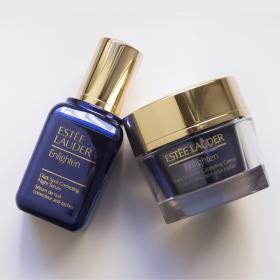 Estee Lauder Enlighten Night Serum + Enlighten Creme